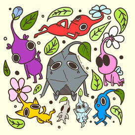 Untitled Pikmin collage