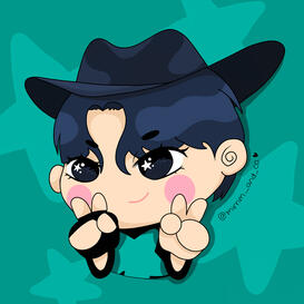 Untitled Cowboy Changbin from Top Line