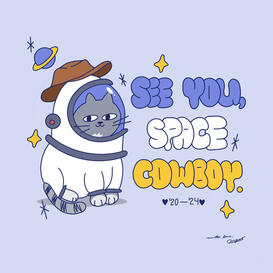 Untitled Max: Space Cowboy memoriam